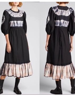 Sea New York Tie-Dye Midi Dress